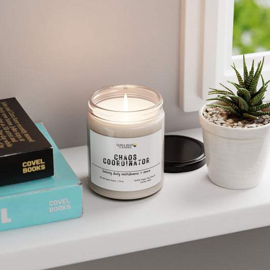 Chaos Coordinator Scented Candle Teacher, Educator Self-care candle, Chaos Coordinator gift, Relaxing Candle for Educators