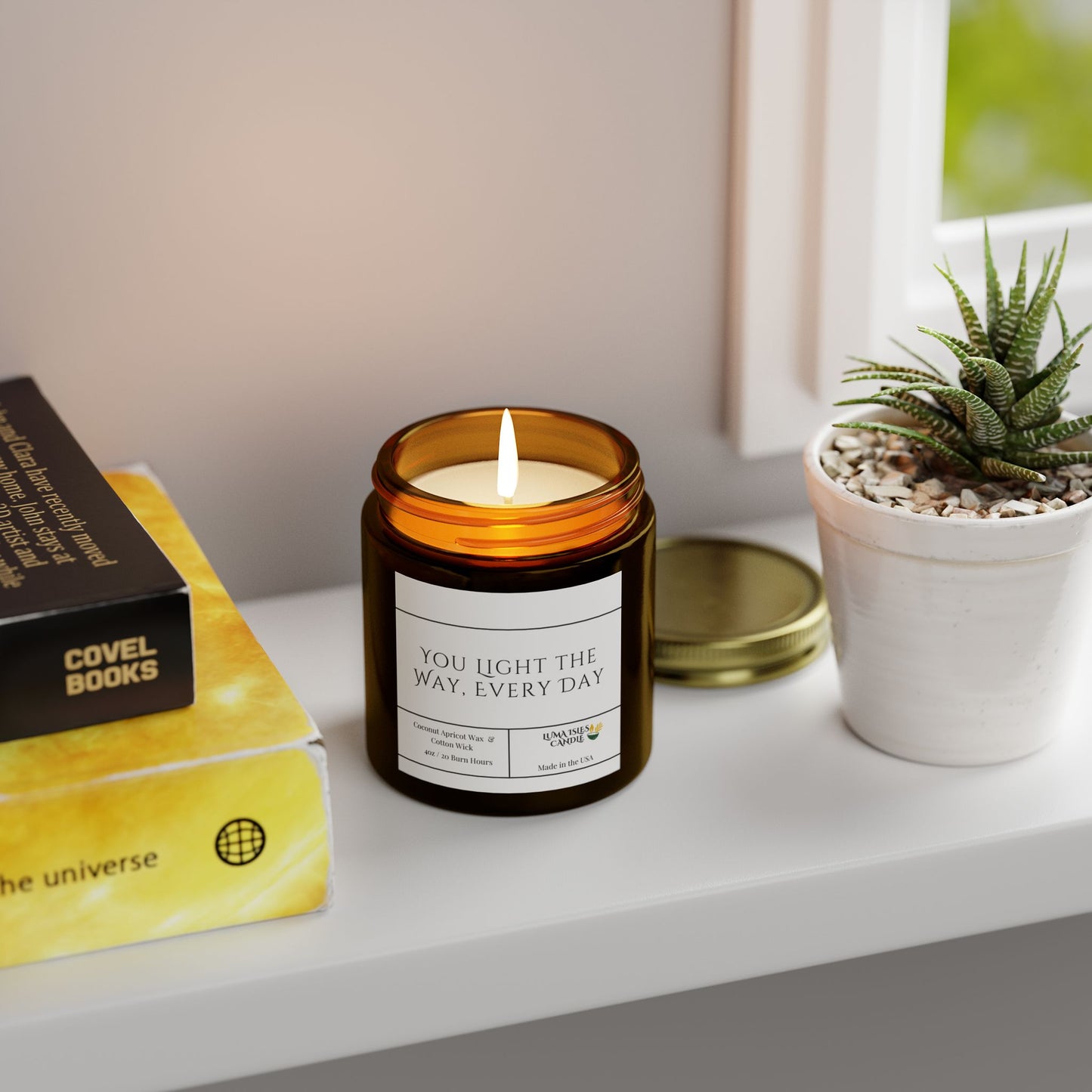 You Light the Way Inspirational Scented Candle