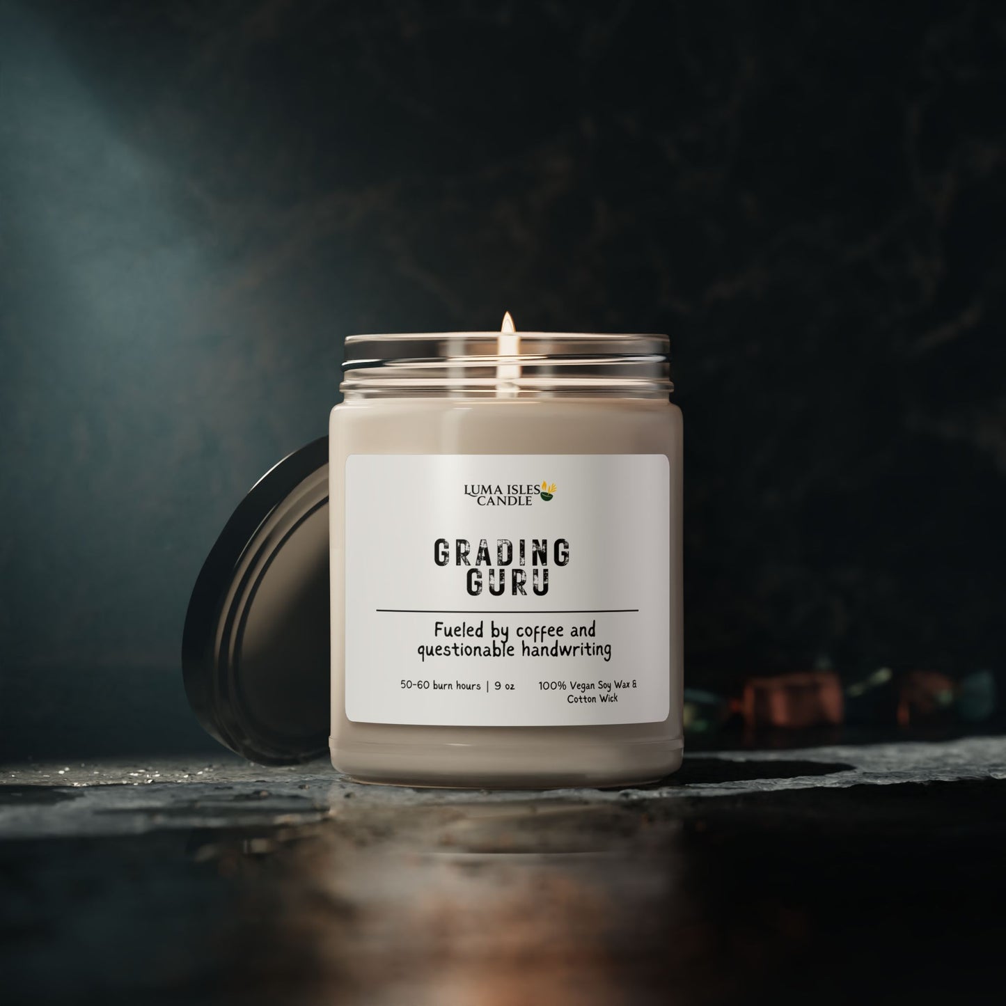 Grading Guru Scented Candle Perfect for Teachers, Educators, Professors