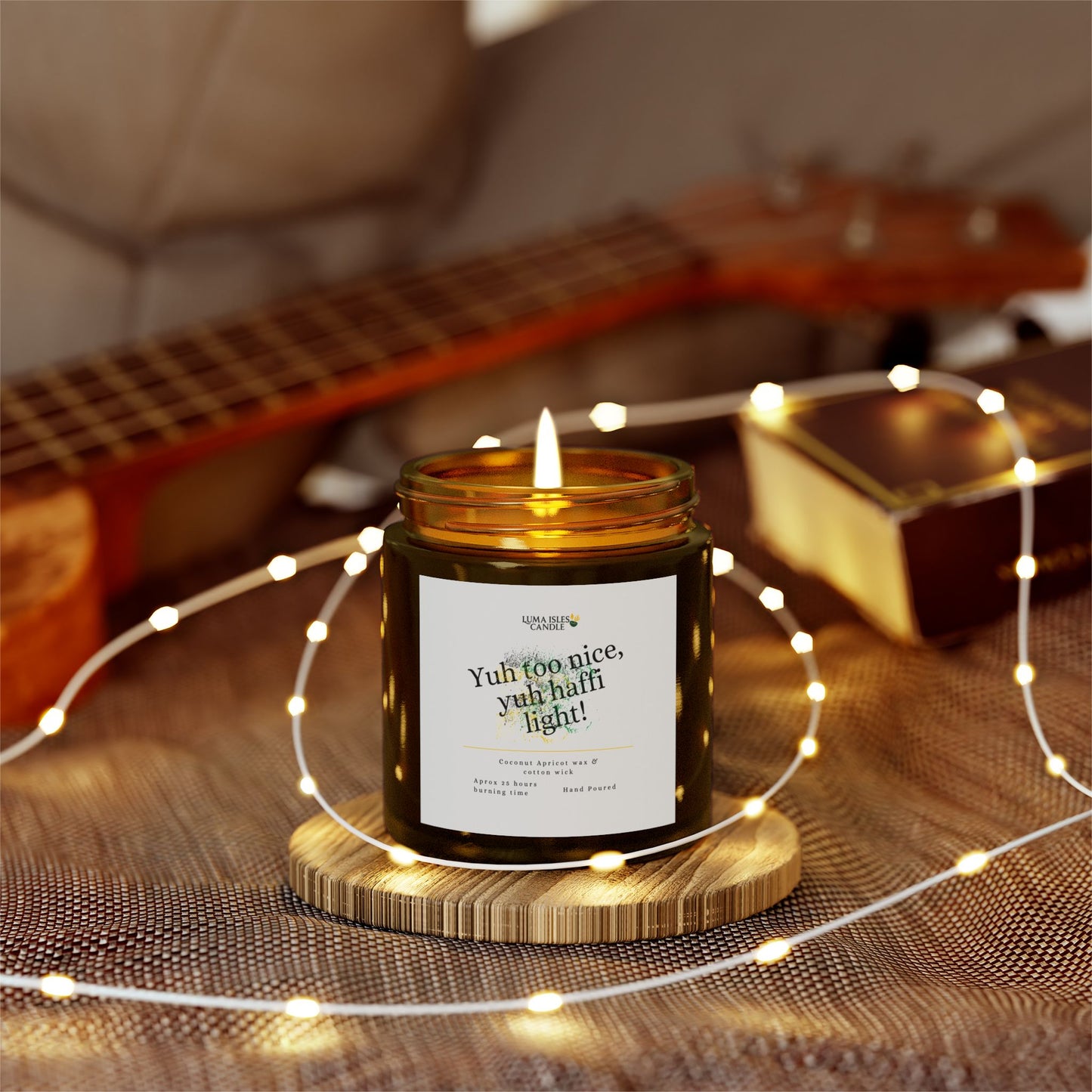 Yuh Too Nice, Yuh Haffi Light!” Jamaican Inspired Candle