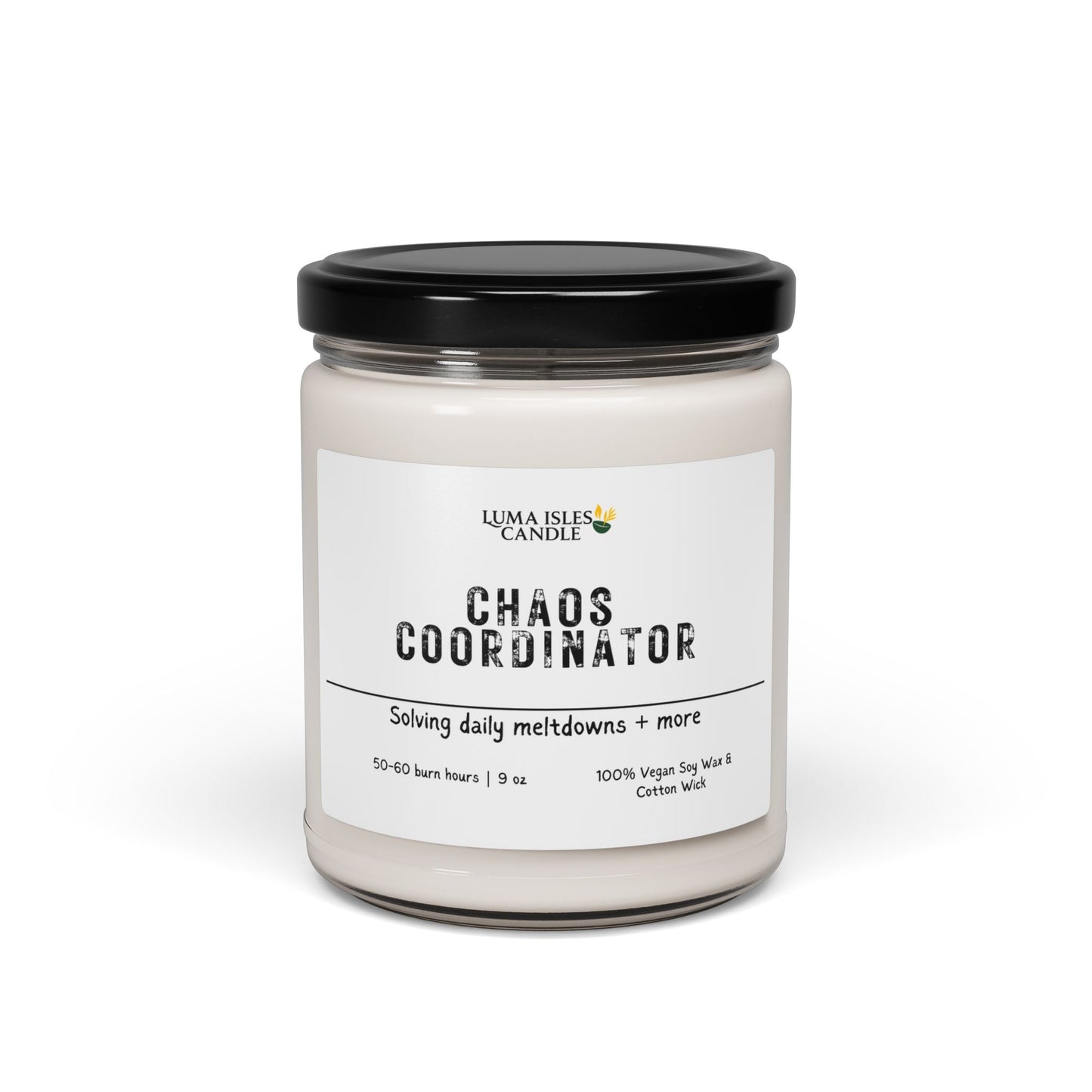 Chaos Coordinator Scented Candle Teacher, Educator Self-care candle, Chaos Coordinator gift, Relaxing Candle for Educators