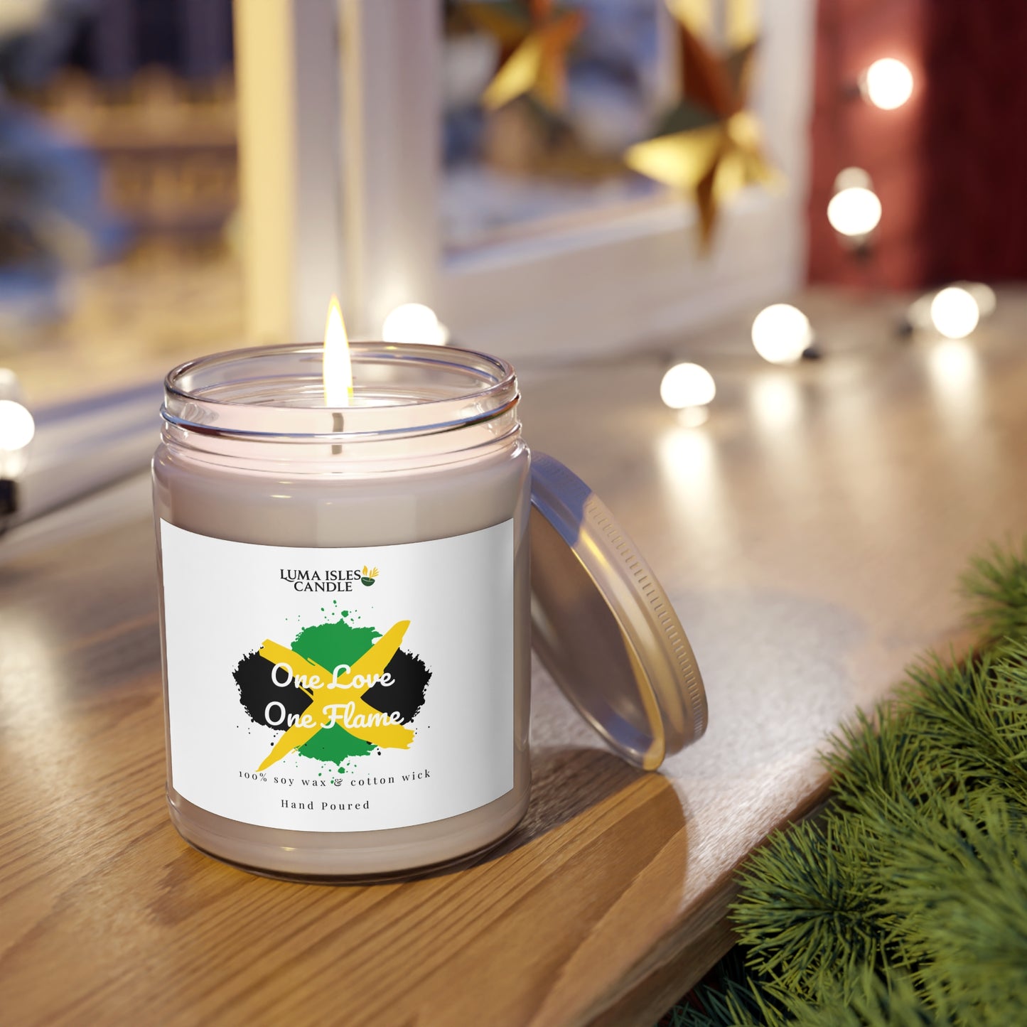 One Love, One Flame |Jamaican Inspired Candle, Light. Laugh. Linger in the Vibes.