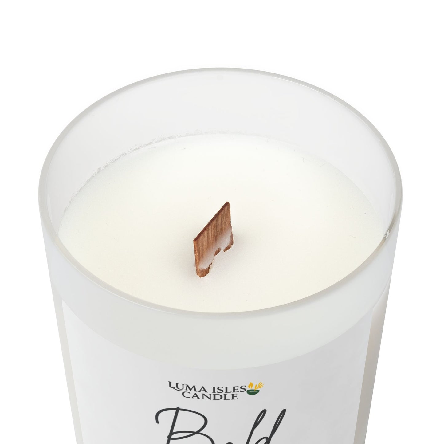 Bold Proverbs 28:1 Faith-Based Scripture Scented Candle